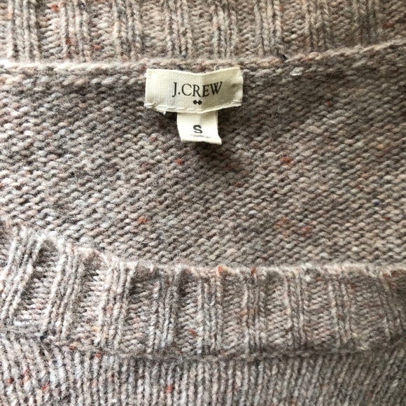 J. Crew Factory Small Beige Wool Sweater - Picture 4 of 6